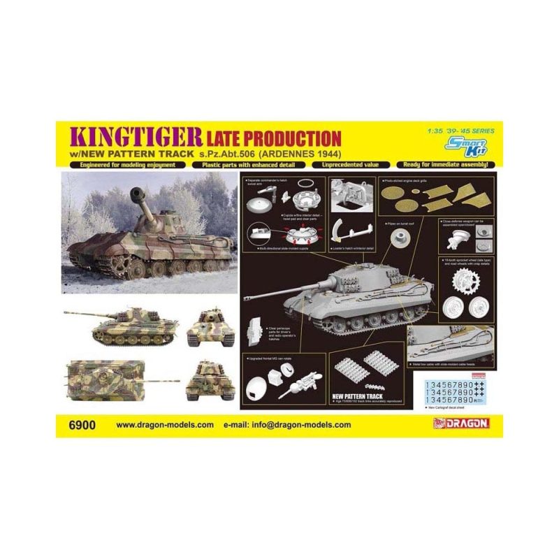 Dragon King Tiger Late Production (1/35) 6900