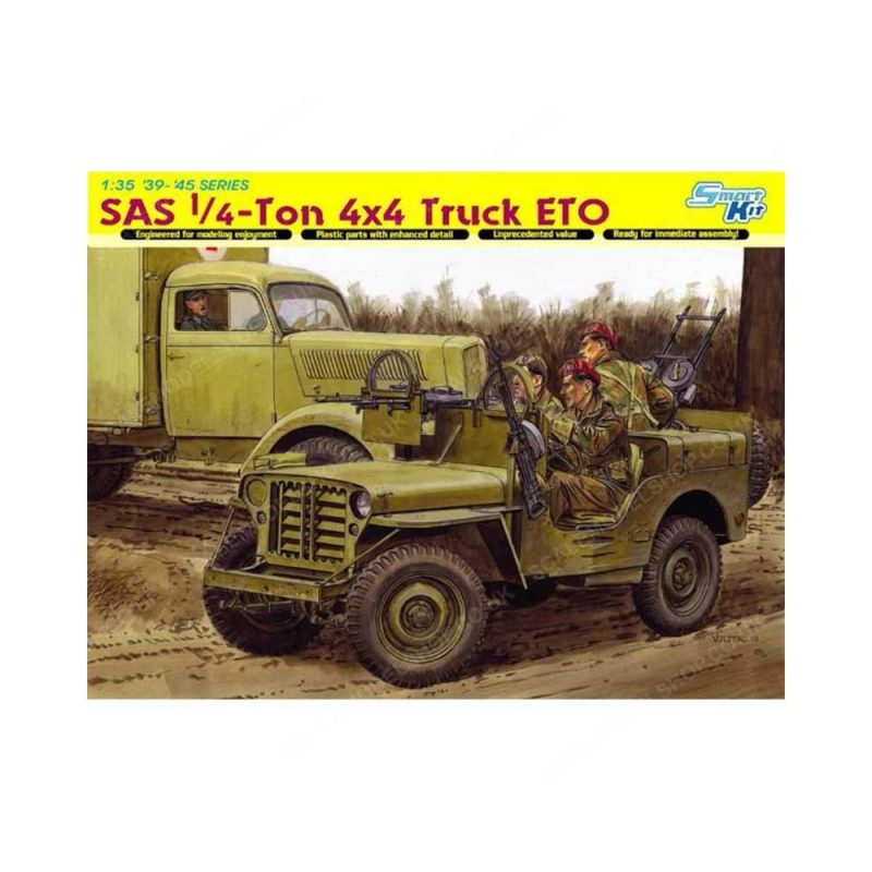 Dragon SAS Raider 4X4 Truck ETO (1/35) 6725