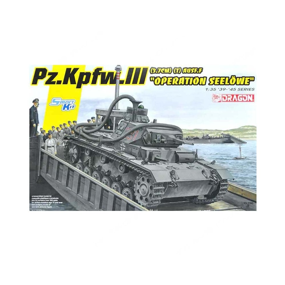 Dragon Pz.Kpfw.III Ausf.F (3,7cm) Operation Seelowe (1/35) 6877 Dragon Pz.Kpfw.III Ausf.F (3,7cm) Operation Seelowe (1/35) 6877