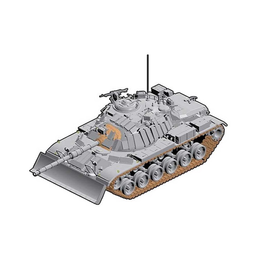 Dragon Idf M60 W/Dozer Blade - (1/35) 3582 Dragon Idf M60 W/Dozer Blade - (1/35) 3582