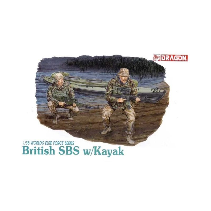 Dragon British SBS w/ Kayak (1/35) 3023