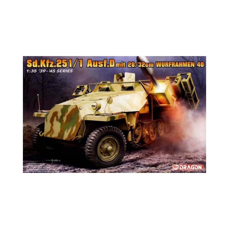 Dragon Sd.Kfz.251 Ausf.D with 28/32cm Wurfrahmen 40 (2 in 1) (1/35) 6861