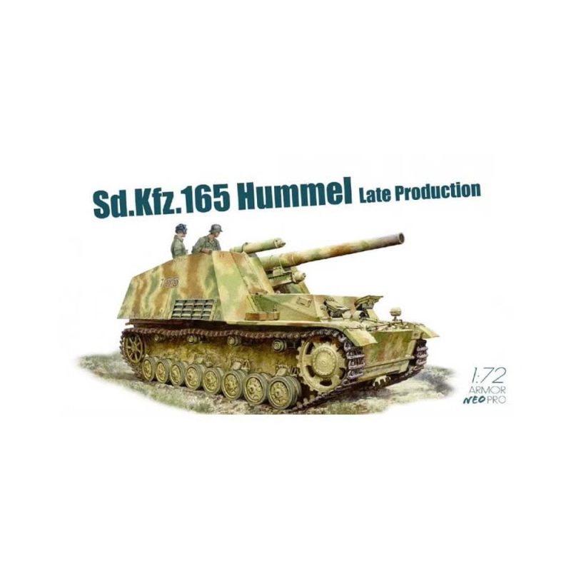 Dragon Sd.Kfz. 165 Hummel (1/72) 7628