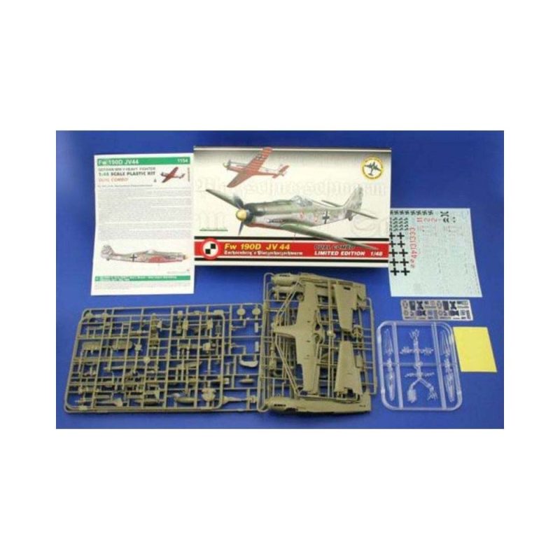Eduard Focke Wulf FW190D JV 44 Grunherz Dual Combo (1/48) 1154
