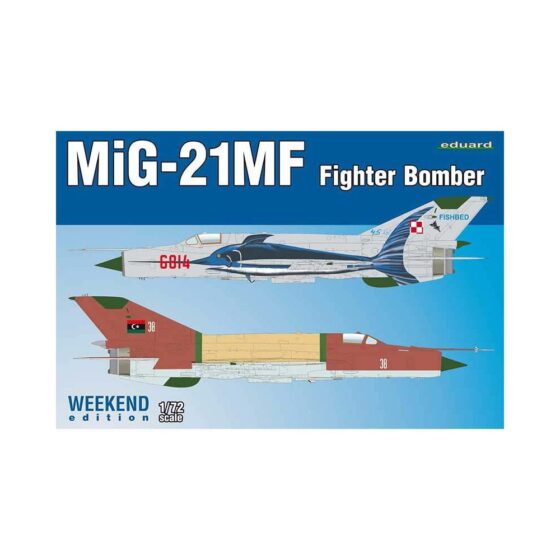 Eduard Weekend MiG-21MF Fighter Bomber (1/72) 7451