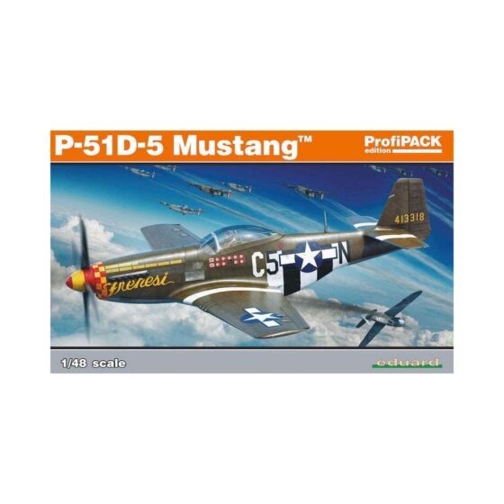 Eduard North-American P-51D-5 Mustang ProfiPACK (1/48) 82101 Eduard North-American P-51D-5 Mustang ProfiPACK (1/48) 82101