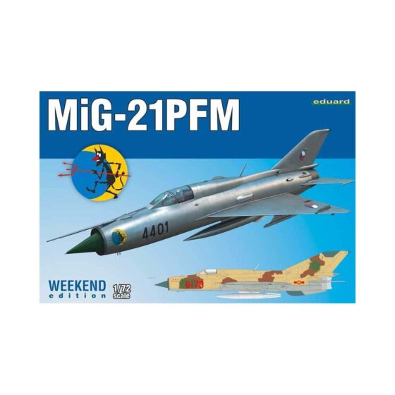 Eduard Mikoyan MiG-21PFM Weekend Edition (1/72) 7454 Eduard Mikoyan MiG-21PFM Weekend Edition (1/72) 7454