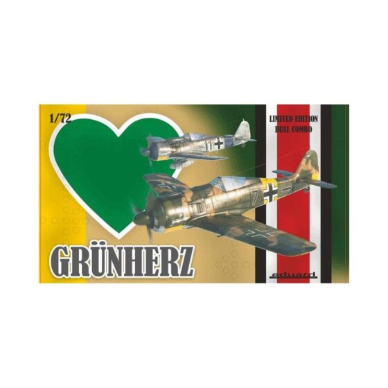 Eduard Dual Combo Gr n Herz Fw 190A Ltd Edition (1/72) 2122 Eduard Dual Combo Gr n Herz Fw 190A Ltd Edition (1/72) 2122