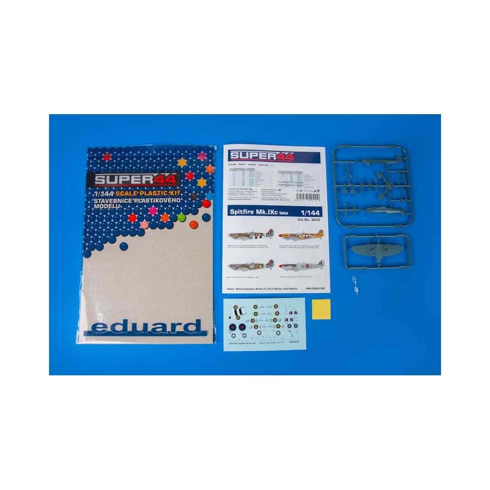 Eduard Super 44 Spitfire Mk.Ixc Late (1/144) 4433 Eduard Super 44 Spitfire Mk.Ixc Late (1/144) 4433