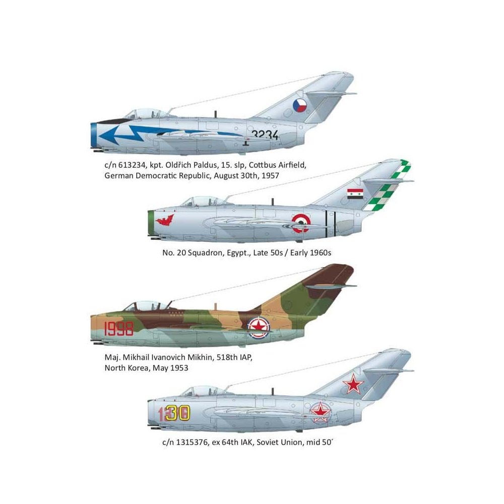 Eduard Super 44 MiG-15bis (1/144) 4445 Eduard Super 44 MiG-15bis (1/144) 4445