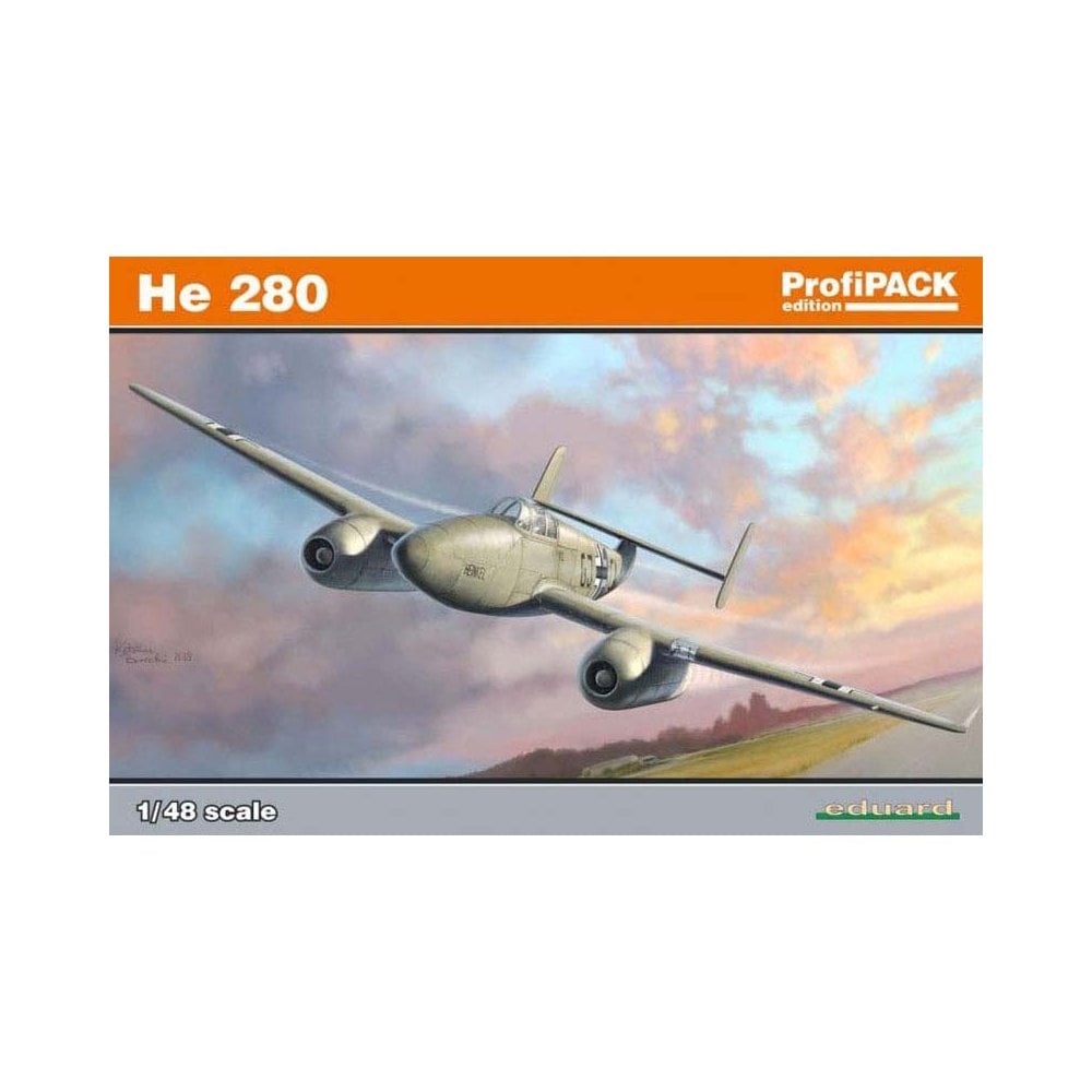 Eduard Profipack Heinkel He 280 Jet Aircraft (1/48) 8068 Eduard Profipack Heinkel He 280 Jet Aircraft (1/48) 8068