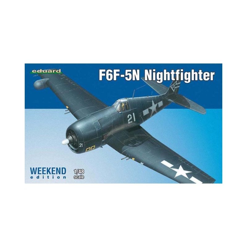 Eduard Weekend F6F-5N Hellcat Nightfighter (1/48) 84133
