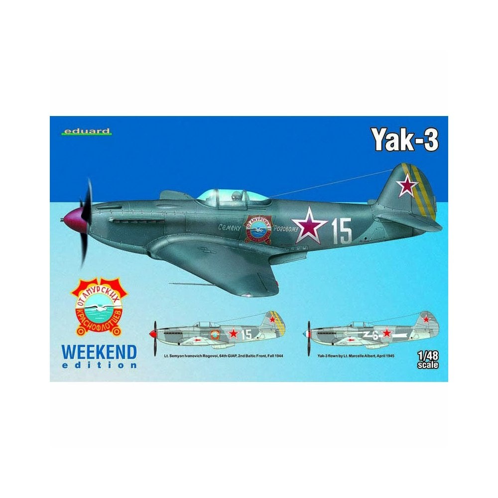 Eduard Weekend Yak-3 (1/48) 8457 Eduard Weekend Yak-3 (1/48) 8457