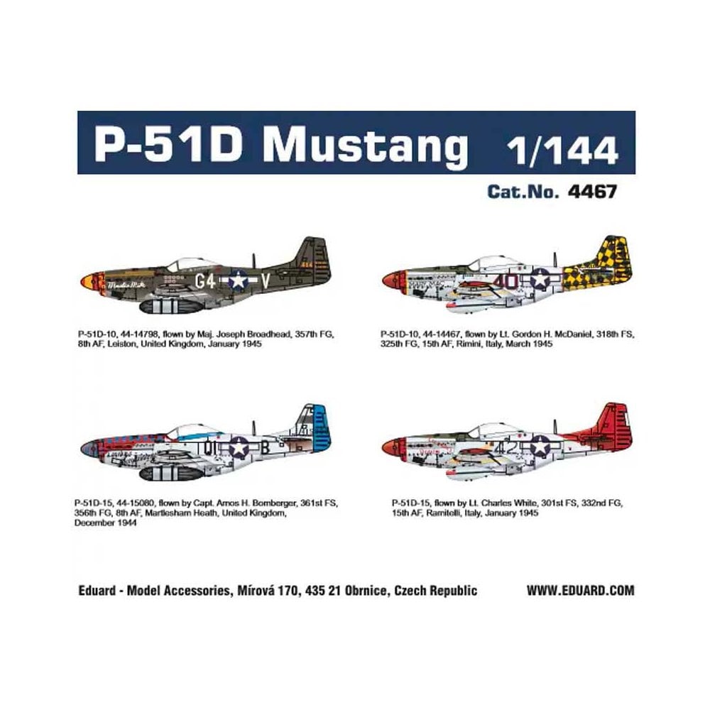 Eduard Super 44 P-51D Mustang (1/144) 4467 Eduard Super 44 P-51D Mustang (1/144) 4467