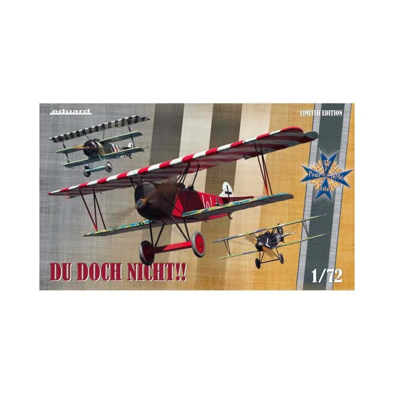 Eduard Du doch nicht!! Albatros D.V, Fokker Dr. I and Fokker D.VII (1/72) 2135