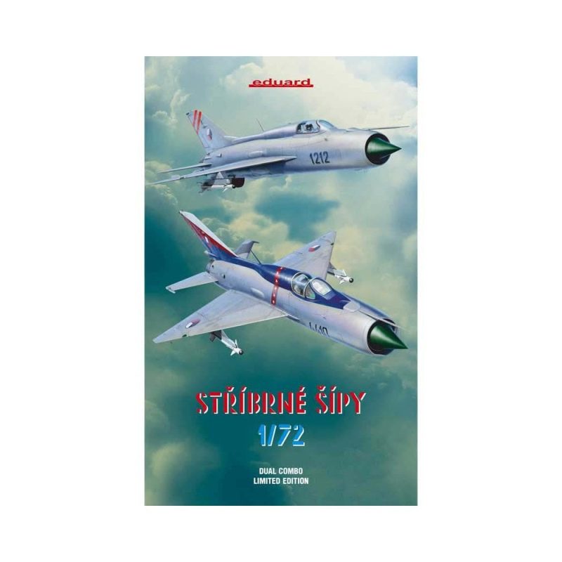 Eduard Stribrne Spy (Mig-21PF/PFM) Dual Combo Limited Edition (1/72) 2134