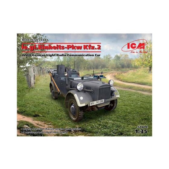 1/35 le.gl.Einheitz-Pkw Kfz.2 ICM 35583 1/35 le.gl.Einheitz-Pkw Kfz.2 ICM 35583