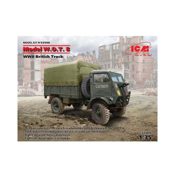 1/35 W.O.T. 8, WWII British Truck ICM 35590 1/35 W.O.T. 8, WWII British Truck ICM 35590