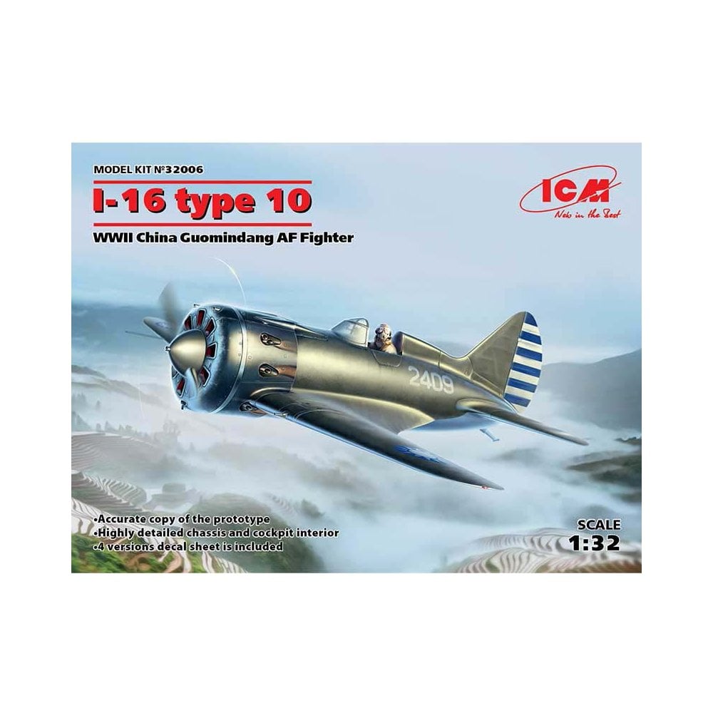 1/32 Polikarpov I-16 type 10 ICM 32006 1/32 Polikarpov I-16 type 10 ICM 32006