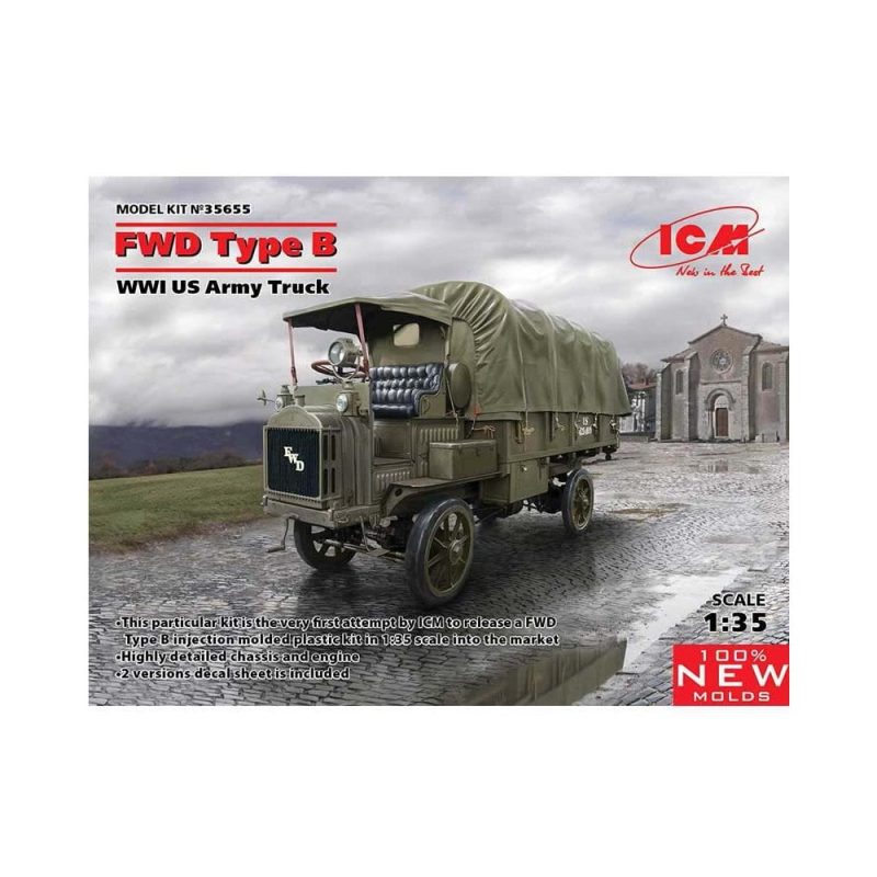 1/35 FWD Type B, WWI US Army Truck ICM 35655