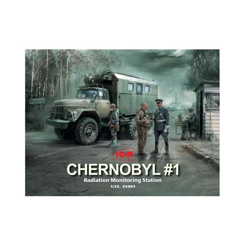 1/35 Chernobyl#1. Radiation Monitoring ICM 35901 1/35 Chernobyl#1. Radiation Monitoring ICM 35901