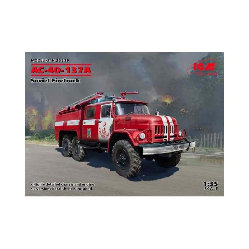 1/35 AC-40-137A, Soviet Firetruck ICM 35519