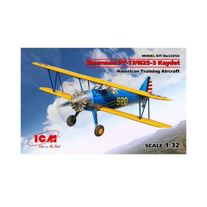 1/32 Stearman PT-17/N2S-3 Kaydet ICM 32050
