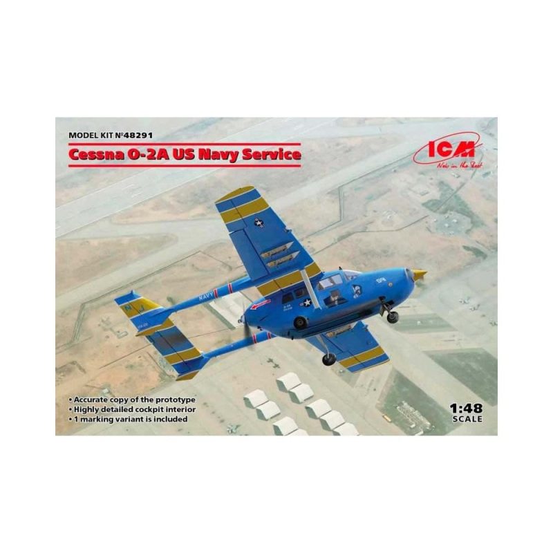 1/48 Cessna O-2A US Navy Service ICM 48291