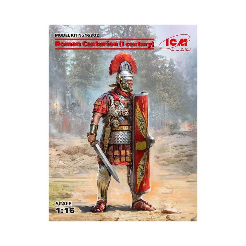 1/16 Roman Centurion I century (100% new molds) ICM 16302