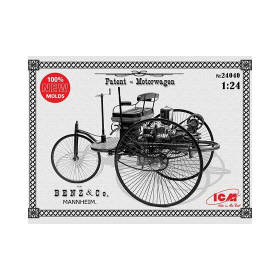 1/24 Benz Patent - Motorwagen 1886 ICM 24040 1/24 Benz Patent - Motorwagen 1886 ICM 24040
