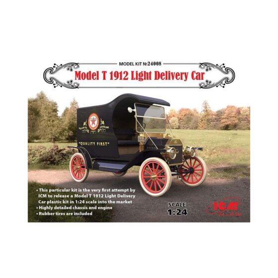 1/24 Model T 1912 Light Delivery Car ICM 24008 1/24 Model T 1912 Light Delivery Car ICM 24008