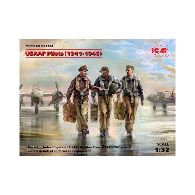 1/32 USAAF Pilots (1941-1945) ICM 32104