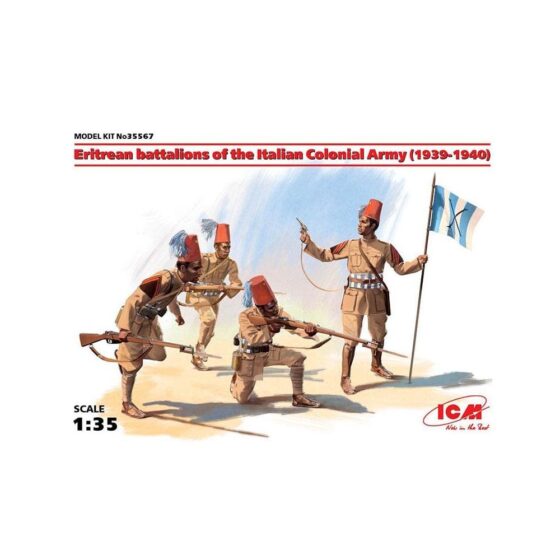 1/35 Eritrean Battalion of Italian Colonial Army (4) ICM 35567