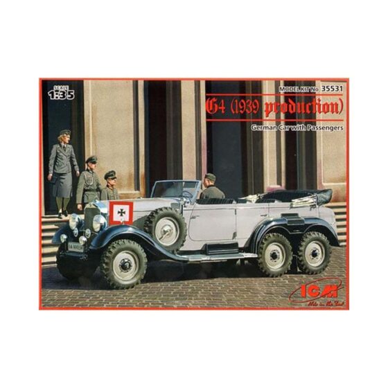 1/35 G4 (1939) German Car w/Passengers ICM 35531