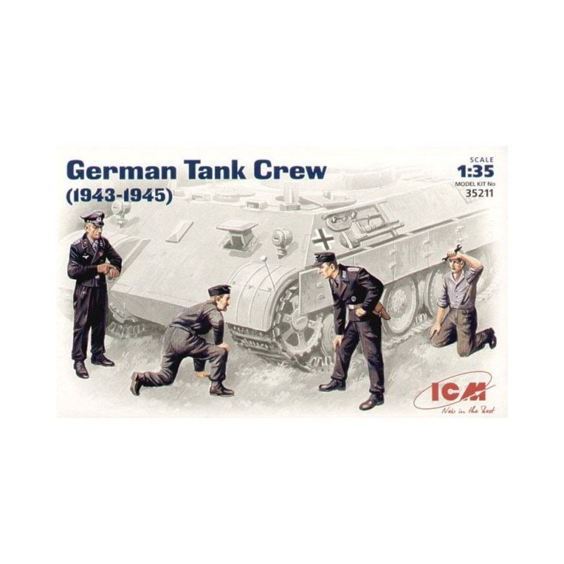 1/35 German Tank Crew (1939-1945) 3 Figs ICM 35211
