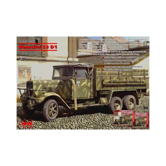 1/35 Henschel 33 WWII German Army Truck ICM 35466
