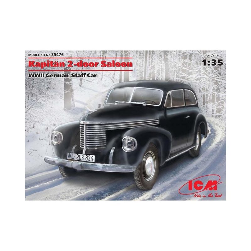 1/35 Kapit n 2-door Saloon WWII German Staff Car ICM 35476