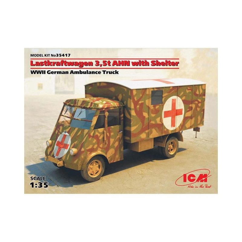 1/35 Lastkraftwagen 3 5 t AHN with Shelter ICM 35417