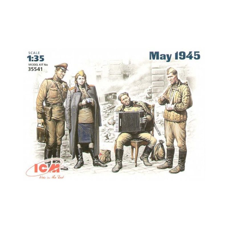1/35 May 1945 (4 Figs) ICM 35541 1/35 May 1945 (4 Figs) ICM 35541