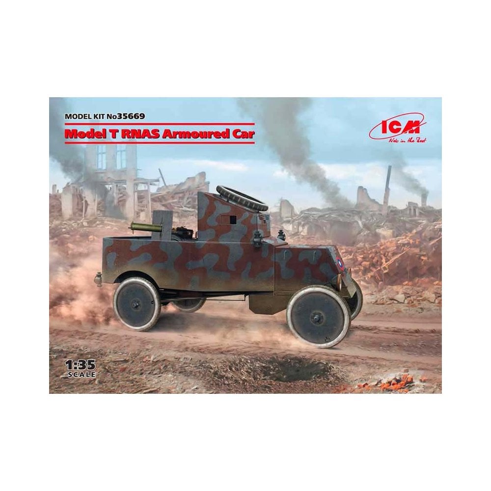 1/35 Model T RNAS Armoured Car ICM 35669 1/35 Model T RNAS Armoured Car ICM 35669