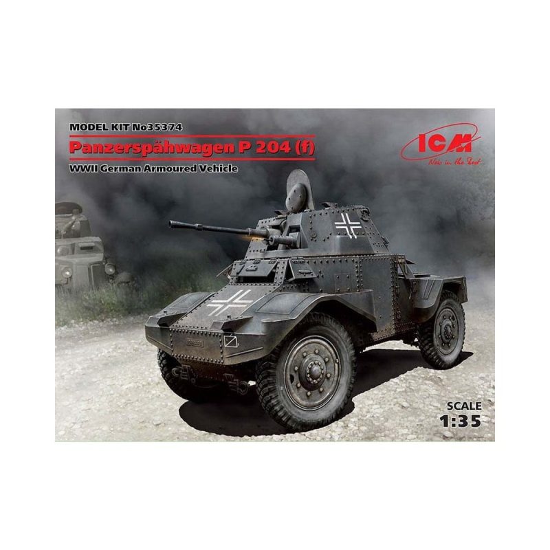 1/35 Panzersp hwagen P 204 German Armoured Vehicle ICM 35374