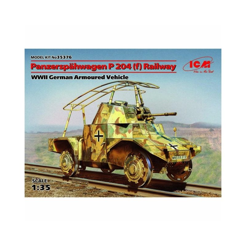 1/35 Panzersp hwagen P 204 German Armoured Vehicle ICM 35376