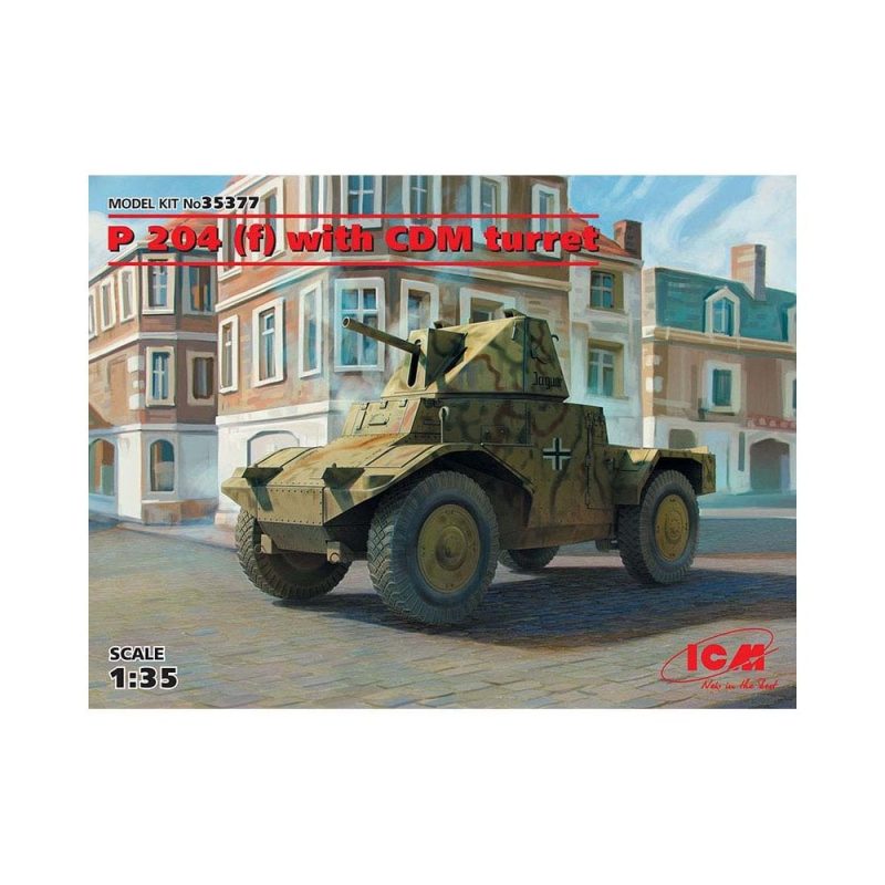 1/35 Panzersp hwagen P 204 w/ CDM turret ICM 35377
