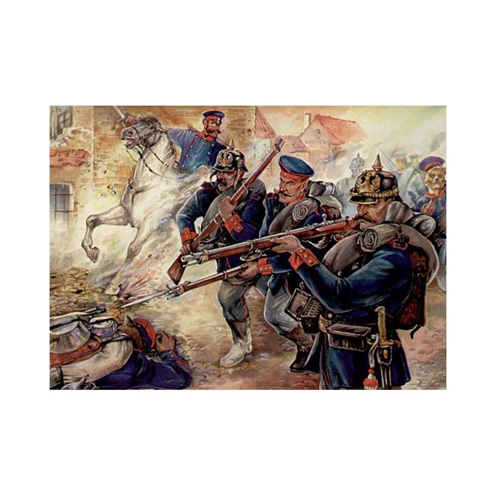 Franco-Prussian War # 35012 1870-1871 ICM 1/35 Prussian Line Infantry 