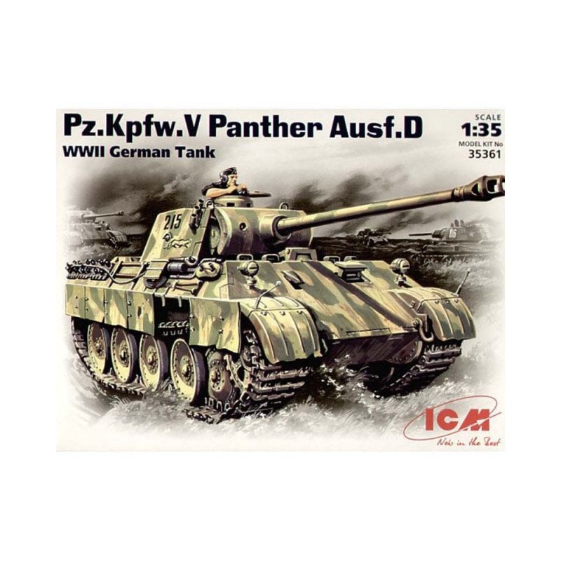 1/35 Pz.Kpfw.V Panther Ausf.D German Tank ICM 35361