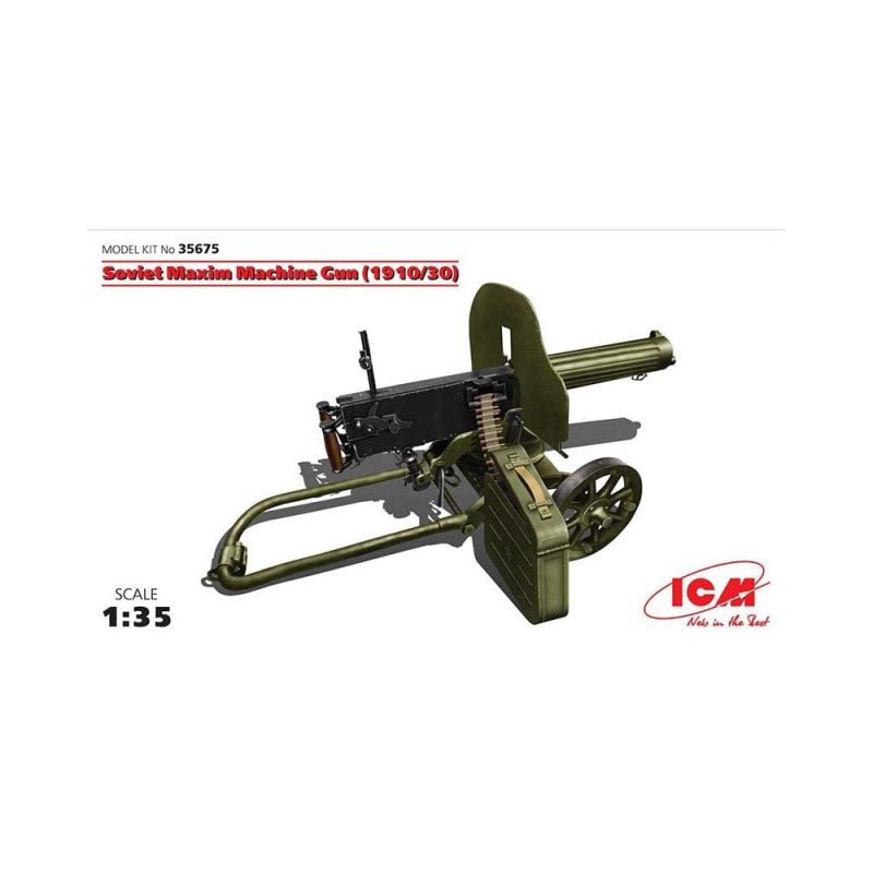 1/35 Soviet Maxim Machine Gun (1910-30) ICM 35675