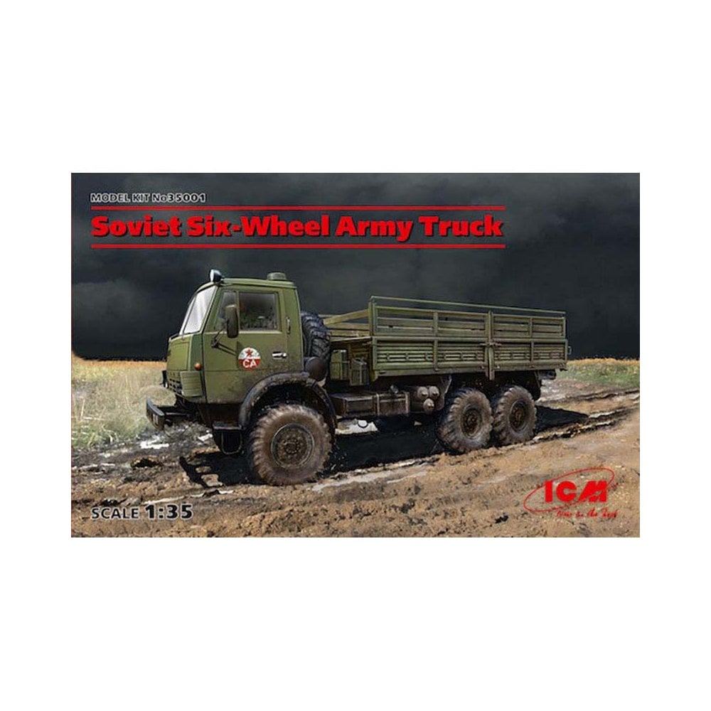 1/35 Soviet Six-Wheel Army Truck ICM 35001 1/35 Soviet Six-Wheel Army Truck ICM 35001