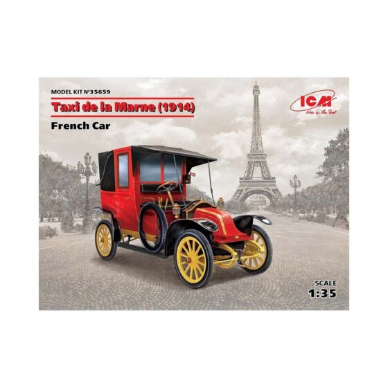 1/35 Taxi de la Marne 1914 French Car ICM 35659 1/35 Taxi de la Marne 1914 French Car ICM 35659