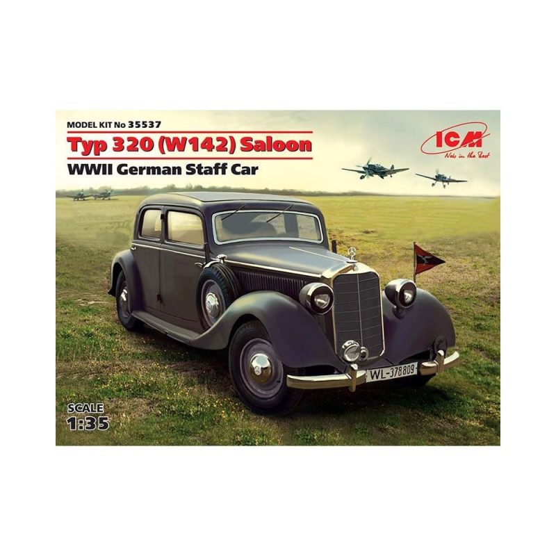 1/35 Typ 320 (W142) Saloon WWII German Staff Car ICM 35537