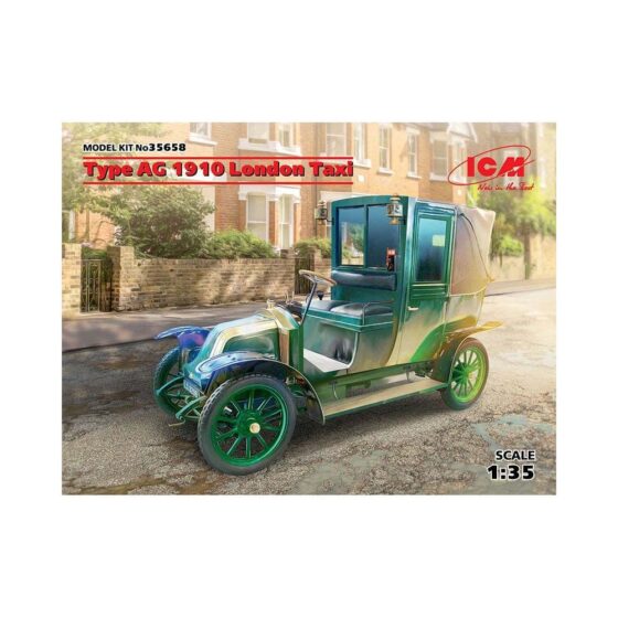 1/35 Type AG 1910 London Taxi ICM 35658 1/35 Type AG 1910 London Taxi ICM 35658